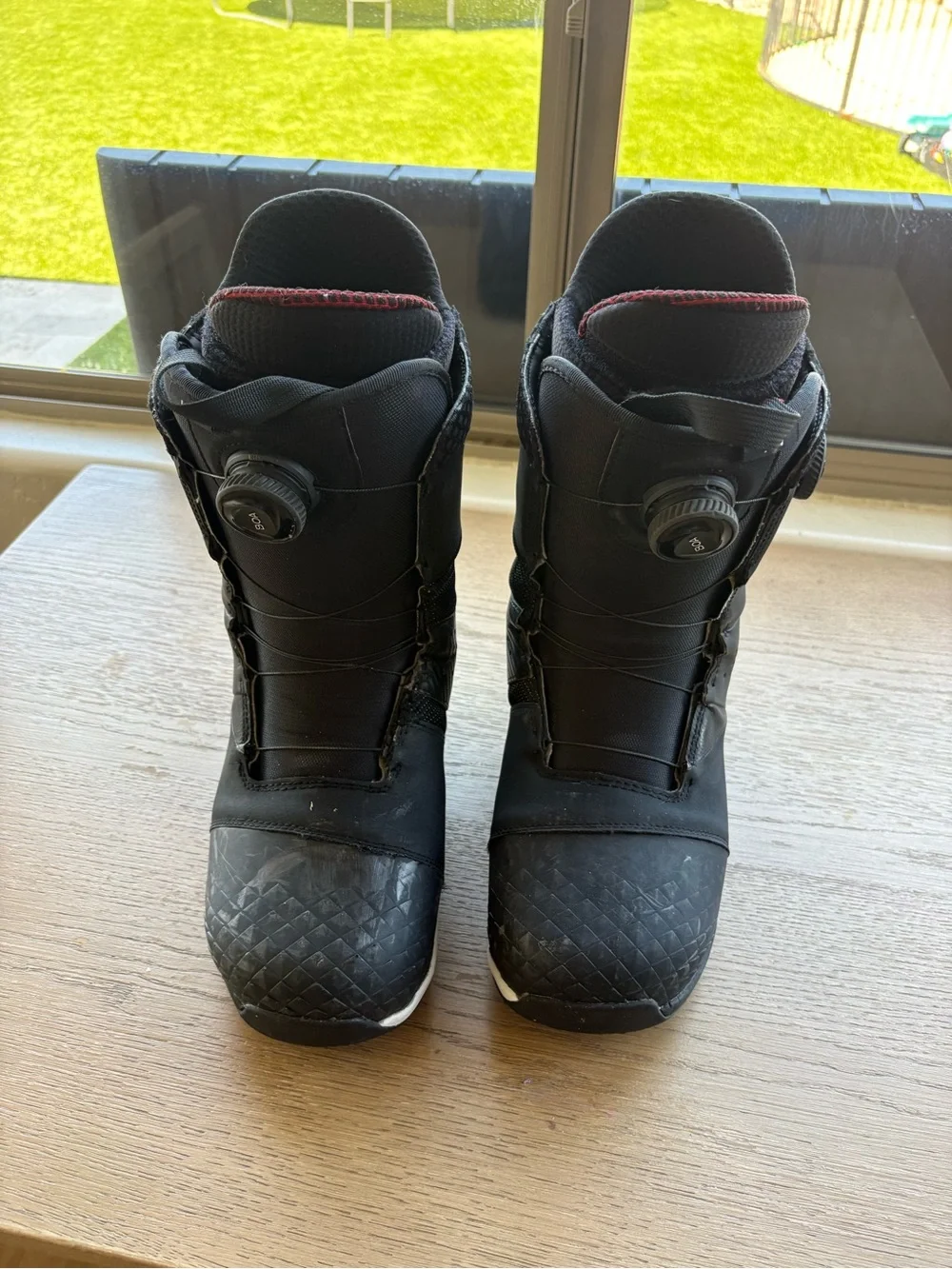 Burton Black Men's Snowboard Boots with BOA-style Dial